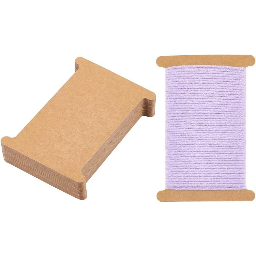 Organza Ribbon Spool - 50 stks Lint Organizer Kartonnen Lint