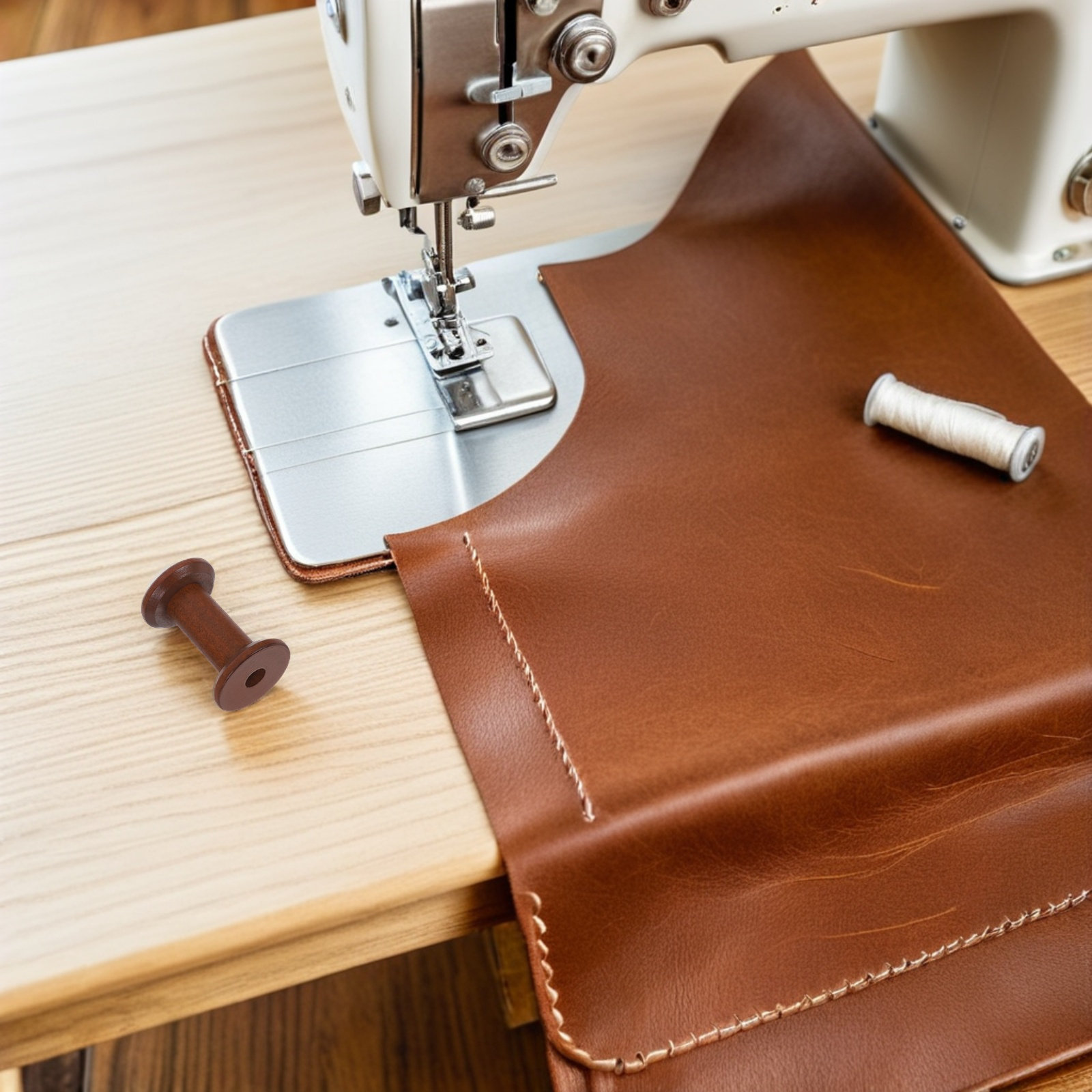 Embroidery Craft - 5 stuks houten spoelen voor garen,