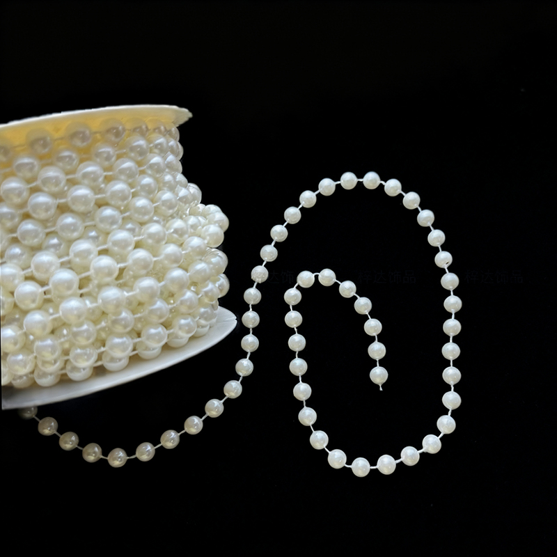 5 meter/set witte parelketting - Pearl Trim Chain recensie en prijs
