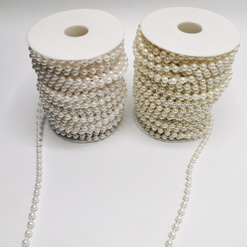 5 meter/set witte parelketting - Pearl Trim Chain recensie en prijs