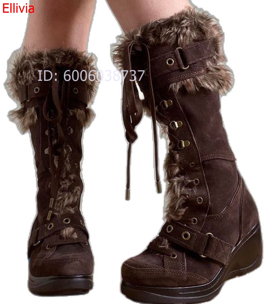Dameslaarzen met ronde neus, b - Elastic Lace Trim recensie en prijs