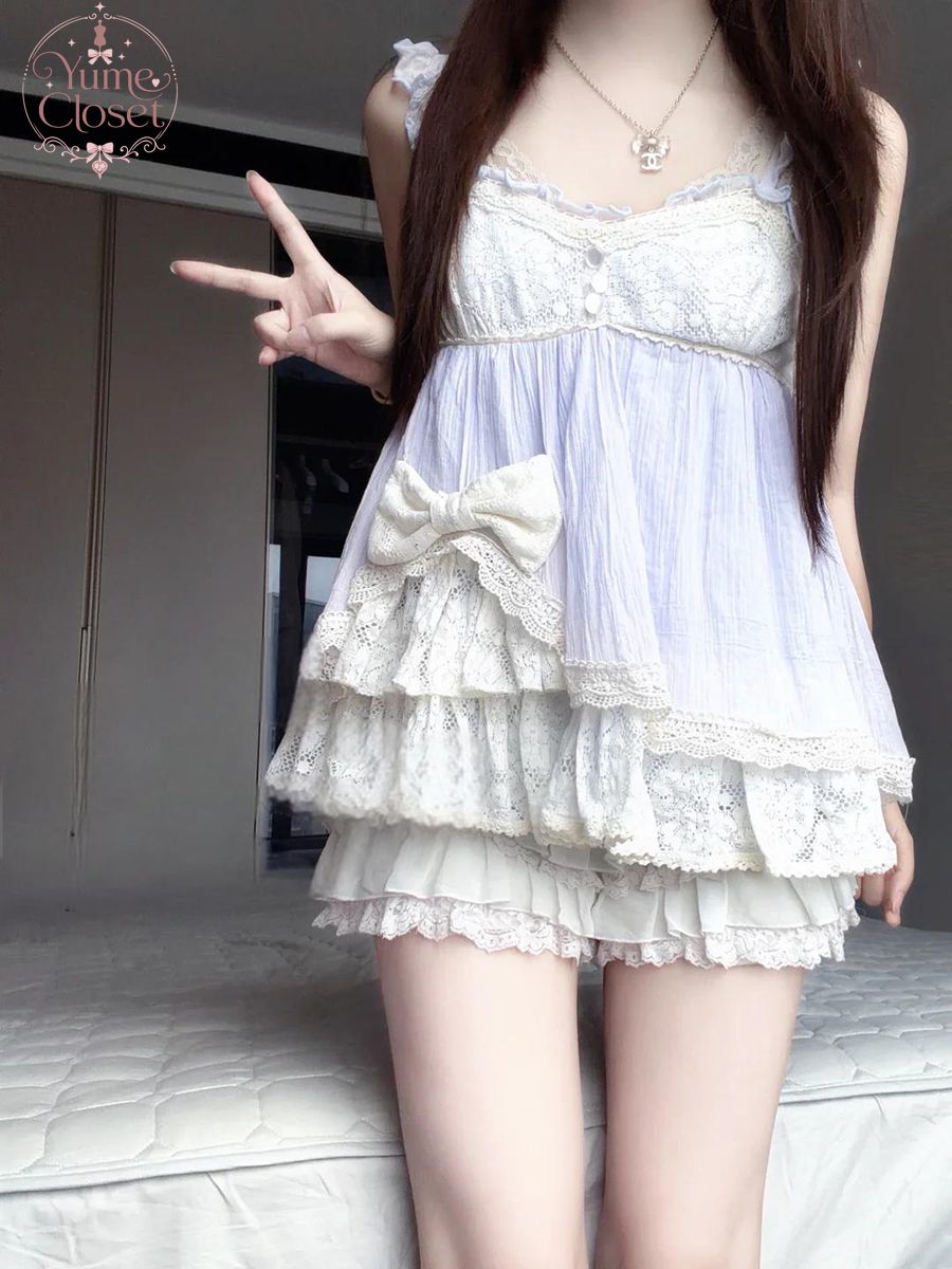 Coquette Ryousangata Dollcore  - Elastic Lace Trim recensie en prijs