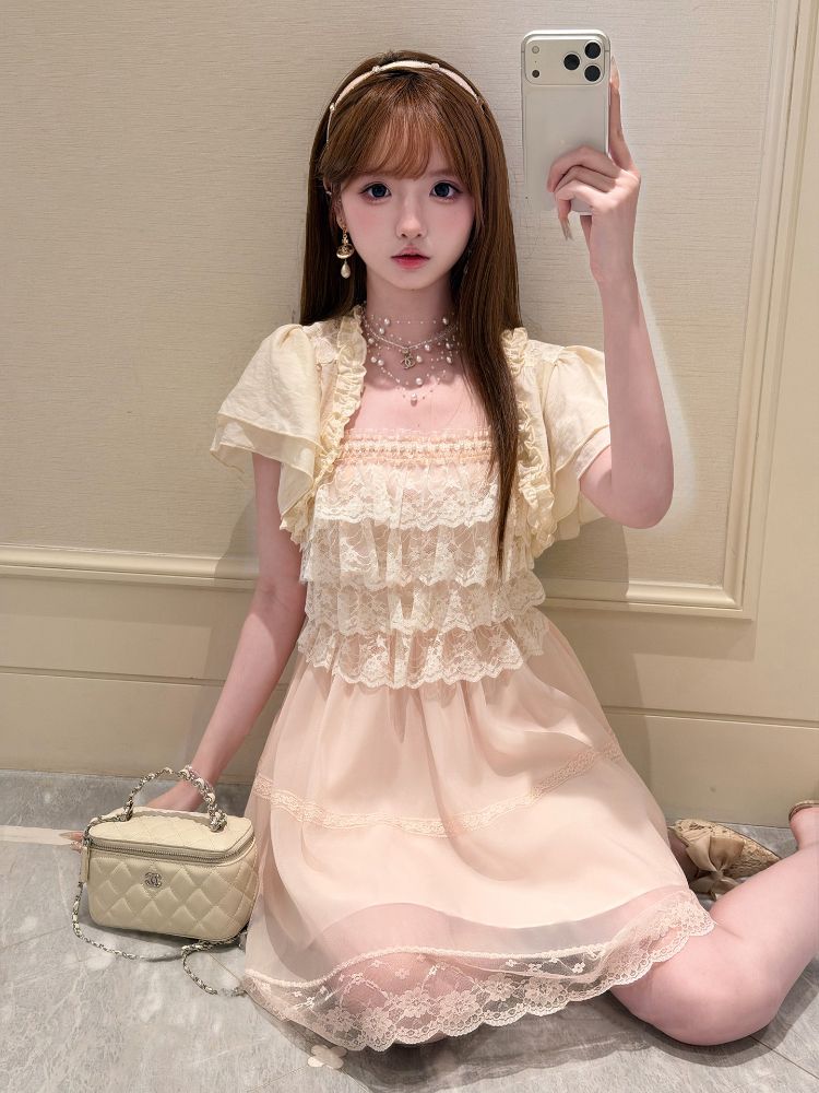 Japanse vintage zoete lolita-j - Elastic Lace Trim recensie en prijs