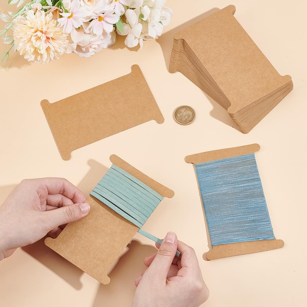 50 stks Lint Organizer Kartonn - Organza Ribbon Spool recensie en prijs