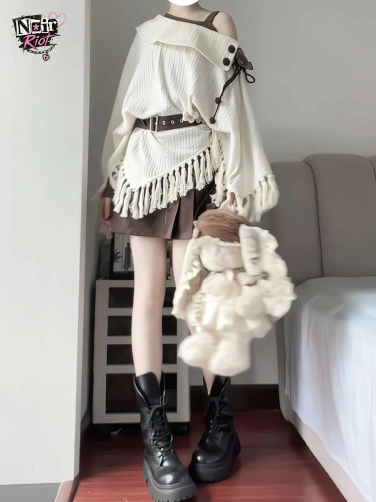 Japanse Vintage Mori Kei 2-del - Tassel Fringe Trim recensie en prijs