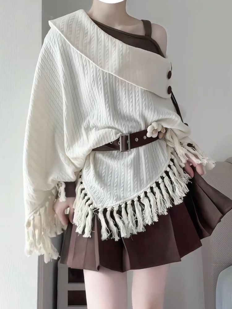 Japanse Vintage Mori Kei 2-del - Tassel Fringe Trim recensie en prijs