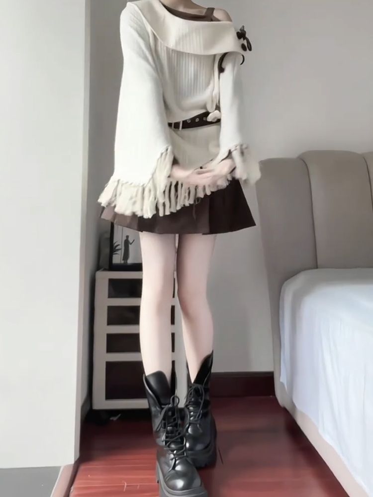 Japanse Vintage Mori Kei 2-del - Tassel Fringe Trim recensie en prijs