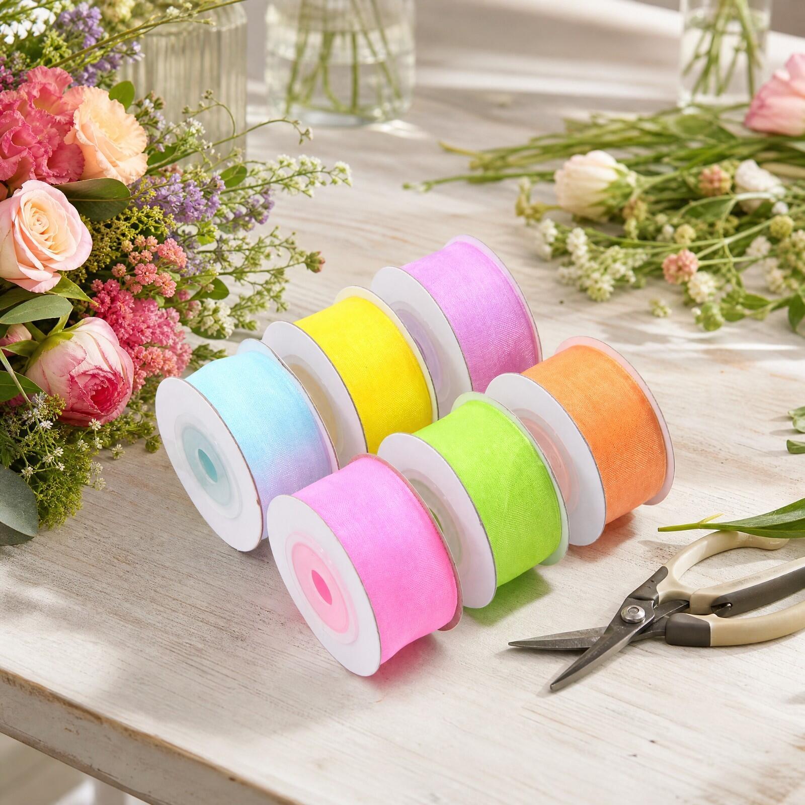 Transparante nylon lintspoel v - Organza Ribbon Spool recensie en prijs