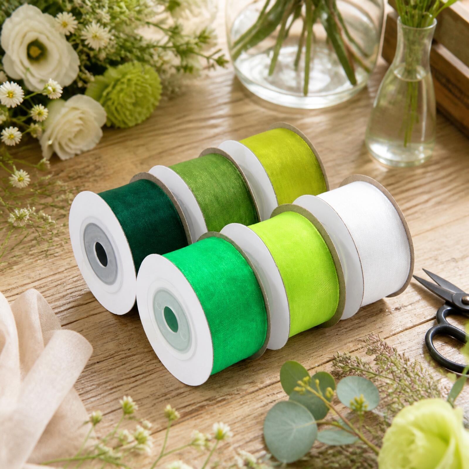 Transparante nylon lintspoel v - Organza Ribbon Spool recensie en prijs