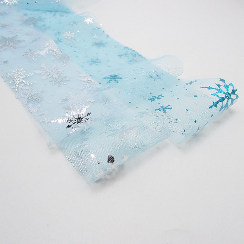 6 Cm * 25yds Organza Sneeuw Bl - Organza Ribbon Spool recensie en prijs